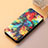 Leather Case Stands Fashionable Pattern Flip Cover Holder S06D for Huawei Honor 60 SE 5G