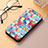 Leather Case Stands Fashionable Pattern Flip Cover Holder S06D for Huawei Honor 80 5G