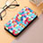 Leather Case Stands Fashionable Pattern Flip Cover Holder S06D for Huawei Honor 80 Pro 5G