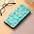 Leather Case Stands Fashionable Pattern Flip Cover Holder S06D for Huawei Honor 80 Pro 5G