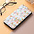 Leather Case Stands Fashionable Pattern Flip Cover Holder S06D for Huawei Honor 80 SE 5G