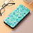 Leather Case Stands Fashionable Pattern Flip Cover Holder S06D for Huawei Honor 80 SE 5G