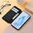 Leather Case Stands Fashionable Pattern Flip Cover Holder S06D for Huawei Honor Magic5 5G