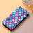 Leather Case Stands Fashionable Pattern Flip Cover Holder S06D for Huawei Honor Magic5 5G