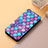 Leather Case Stands Fashionable Pattern Flip Cover Holder S06D for Huawei Honor X7