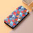 Leather Case Stands Fashionable Pattern Flip Cover Holder S06D for Huawei Honor X7