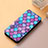 Leather Case Stands Fashionable Pattern Flip Cover Holder S06D for Huawei Honor X7b