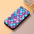 Leather Case Stands Fashionable Pattern Flip Cover Holder S06D for Huawei Nova 10