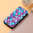 Leather Case Stands Fashionable Pattern Flip Cover Holder S06D for Huawei Nova 10 Pro