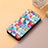 Leather Case Stands Fashionable Pattern Flip Cover Holder S06D for Huawei Nova 10 SE