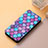 Leather Case Stands Fashionable Pattern Flip Cover Holder S06D for Huawei Nova Y70