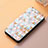 Leather Case Stands Fashionable Pattern Flip Cover Holder S06D for Huawei Y9 Prime (2019) White