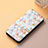 Leather Case Stands Fashionable Pattern Flip Cover Holder S06D for Motorola Moto Edge (2023) 5G White