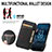 Leather Case Stands Fashionable Pattern Flip Cover Holder S06D for Nokia G100