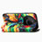 Leather Case Stands Fashionable Pattern Flip Cover Holder S06D for Sharp Aquos R8s Pro