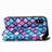 Leather Case Stands Fashionable Pattern Flip Cover Holder S06D for Sharp Aquos wish3