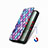 Leather Case Stands Fashionable Pattern Flip Cover Holder S06D for Sharp Aquos wish3