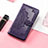 Leather Case Stands Fashionable Pattern Flip Cover Holder S07D for Huawei Honor 80 Pro Flat 5G