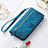 Leather Case Stands Fashionable Pattern Flip Cover Holder S07D for Samsung Galaxy S21 Plus 5G