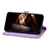 Leather Case Stands Fashionable Pattern Flip Cover Holder S07D for Samsung Galaxy S24 5G