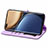 Leather Case Stands Fashionable Pattern Flip Cover Holder S08D for Huawei Honor Magic3 5G