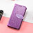 Leather Case Stands Fashionable Pattern Flip Cover Holder S08D for Huawei Y7p