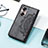 Leather Case Stands Fashionable Pattern Flip Cover Holder S09D for Huawei Honor 60 5G