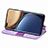 Leather Case Stands Fashionable Pattern Flip Cover Holder S09D for Huawei Honor Magic3 5G