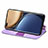 Leather Case Stands Fashionable Pattern Flip Cover Holder S09D for Huawei Honor Magic3 Pro 5G