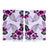 Leather Case Stands Fashionable Pattern Flip Cover Holder Y02B for Apple iPad 10.9 (2022) Purple