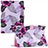 Leather Case Stands Fashionable Pattern Flip Cover Holder Y02B for Apple iPad Mini 6 Purple