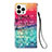 Leather Case Stands Fashionable Pattern Flip Cover Holder Y02B for Apple iPhone 15 Pro