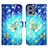 Leather Case Stands Fashionable Pattern Flip Cover Holder Y02B for Motorola Moto G 5G (2023)