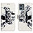 Leather Case Stands Fashionable Pattern Flip Cover Holder Y02B for Motorola Moto G 5G (2023)