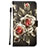 Leather Case Stands Fashionable Pattern Flip Cover Holder Y02B for Samsung Galaxy A01 SM-A015