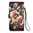 Leather Case Stands Fashionable Pattern Flip Cover Holder Y02B for Samsung Galaxy A02
