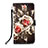 Leather Case Stands Fashionable Pattern Flip Cover Holder Y02B for Samsung Galaxy A03s