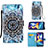 Leather Case Stands Fashionable Pattern Flip Cover Holder Y02B for Samsung Galaxy A11 Mixed