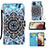 Leather Case Stands Fashionable Pattern Flip Cover Holder Y02B for Samsung Galaxy A12 Nacho Mixed