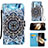 Leather Case Stands Fashionable Pattern Flip Cover Holder Y02B for Samsung Galaxy A15 4G Mixed