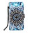 Leather Case Stands Fashionable Pattern Flip Cover Holder Y02B for Samsung Galaxy A24 4G