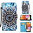 Leather Case Stands Fashionable Pattern Flip Cover Holder Y02B for Samsung Galaxy A32 4G