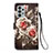 Leather Case Stands Fashionable Pattern Flip Cover Holder Y02B for Samsung Galaxy A32 4G