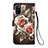 Leather Case Stands Fashionable Pattern Flip Cover Holder Y02B for Samsung Galaxy A41