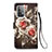 Leather Case Stands Fashionable Pattern Flip Cover Holder Y02B for Samsung Galaxy A52s 5G
