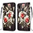 Leather Case Stands Fashionable Pattern Flip Cover Holder Y02B for Samsung Galaxy M01s