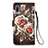 Leather Case Stands Fashionable Pattern Flip Cover Holder Y02B for Samsung Galaxy M02