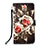 Leather Case Stands Fashionable Pattern Flip Cover Holder Y02B for Samsung Galaxy Note 20 5G