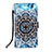 Leather Case Stands Fashionable Pattern Flip Cover Holder Y02B for Samsung Galaxy Note 20 Ultra 5G