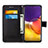 Leather Case Stands Fashionable Pattern Flip Cover Holder Y02B for Samsung Galaxy Quantum2 5G